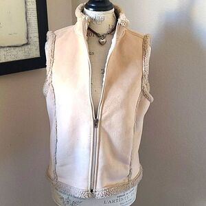 LL Bean Vintage Soft Cozy  Vest